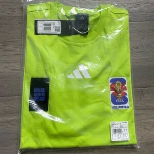 adidas Neon Lime Performance Tee
